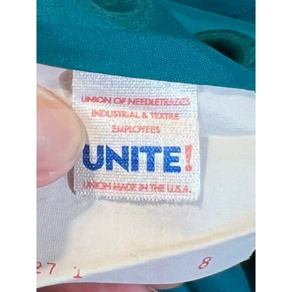 Vintage 80s 90s Abstract Bias Cut Mini Skater Dress Size S Cosplay Retro Unique - Picture 5 of 10